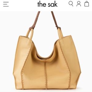 The Sak Los Feliz large Buttercup Shoulder Hobo bag